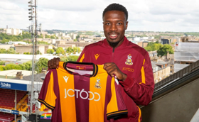 Official : Former Arsenal schoolboy Odusina joins Bradford City 