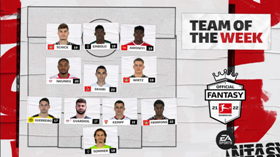 Super Eagles invitee named in German Bundesliga Team of the Week