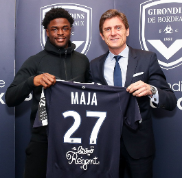 Arsenal, PSG Scouts In Attendance As Bordeaux Striker Maja Substituted At Half-Time 