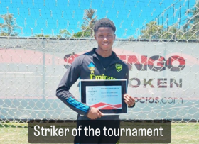Flamengo Adidas Cup: Arsenal starlet Obi-Martin named Striker of the Tournament 