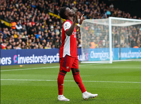 'Let's finish strong' - Arsenal icon Kanu sends message to Gunners players before Everton clash