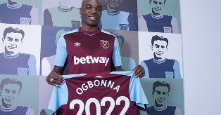 Ogbonna Extends West Ham Contract, Can't Wait To Face Manchester United 