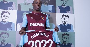 Ogbonna Extends West Ham Contract, Can't Wait To Face Manchester United