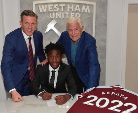 Confirmed: Nigeria-eligible combative midfielder signs scholarship deal with West Ham