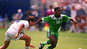 USA 94: Fans React As FIFA Reminisce Nigeria Vs Italy Game In Which Okocha Set World Cup Dribble Record