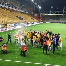 Chisom Egbuchulam Making Waves In Sweden, Nets 14th League Goal As Falkenberg Seal Promotion