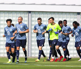 Photo : Pacy Super Eagles Fullback trains with Porto first team pre-Chelsea 