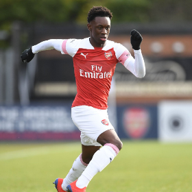 Nigerian Striker Scores 6-Minute Hat-Trick To Inspire Arsenal XI To Win Vs Barnet 