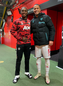 Ekong Pleased To See Ighalo At Old Trafford; Man Utd Coach Solskjaer Fails To Keep His Promise