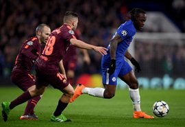 Chelsea's Top Tackler Victor Moses Reacts To Draw Vs Barcelona