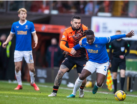 Rangers fullback Bassey named in Scottish Premiership TOTW after assist vs Dundee United 