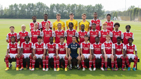 Seven talented players of Nigerian descent take part in Arsenal U21s photocall