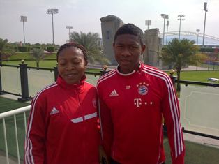 Bayern Munich Star David Alaba Hails Matchwinner Rubin Okotie