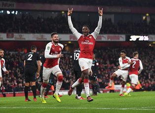 Arsenal 1 West Ham United 0: Iwobi Not In 18,  Akpom Benched
