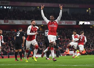 Arsenal 1 West Ham United 0: Iwobi Not In 18, Akpom Benched