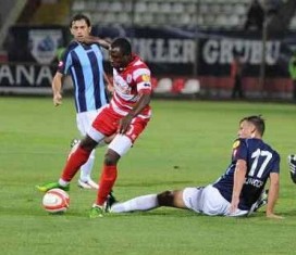 Super Eagles Striker Aminu Umar Brilliant Volley Rescues Point For Rizespor