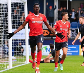 Anglo-Nigerian striker wins Luton Town's Player of the Month for January 2023