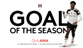 Super Eagles fullback beats Lookman, 4 others to win Fulham's Goal of the Season