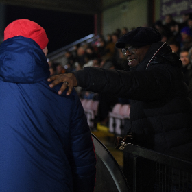 Portsmouth & Ian Wright Run The Rule Over Arsenal's Nigerian Youngsters Vs Derby County 