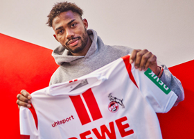 Photo Confirmation : Super Eagles Winger Joins German Bundesliga Club Cologne On Loan