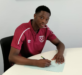 Official : Nigeria U17 International And Okocha Sign New Deals With West Ham 