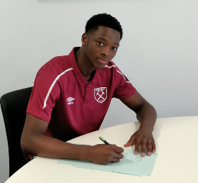 Official : Nigeria U17 International And Okocha Sign New Deals With West Ham