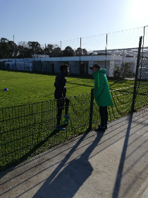 (Photo) Rohr Runs The Rule Over Bordeaux's Super Eagles Stars Monday Training Session