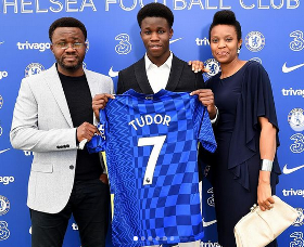 Intelligent Chelsea youth team star provides photo evidence his grandfather represented Nigeria