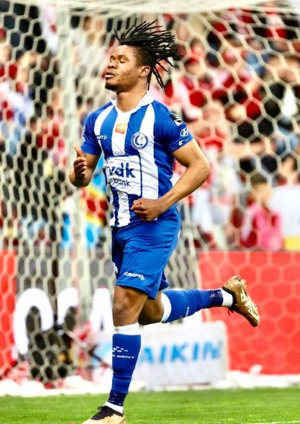 Wanted striker Gift Orban sends message to Tottenham with sixth goal in six games for Gent