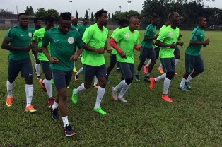 Super Eagles Hold Recovery Session 