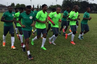 Super Eagles Hold Recovery Session