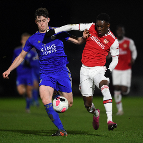 Lincoln City, Stevenage Scouts Watch Arsenal's Nigerian Whizkids Score Vs Leicester U23