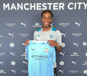 Nigeria-eligible  youngster inks new contract at Premier League champions Man City