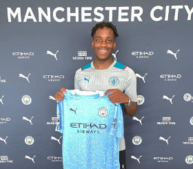 Nigeria-eligible youngster inks new contract at Premier League champions Man City