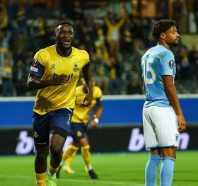 Nigerian exports : RUSG's Boniface back on the scoresheet, Abiama on target v Hoffenheim