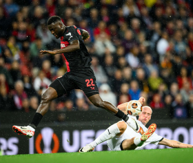 Whoscored reveals the highest-rated Nigerian player Europe's top five leagues