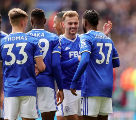 Lookman scores first goal since February in Leicester City's 2-1 win over Crystal Palace