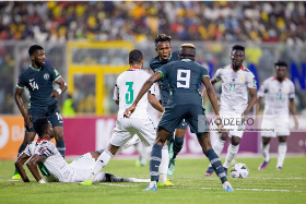 Eguavoen admits Iheanacho was dropped because he failed in his role to stop Partey dictating play