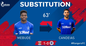 Rangers Boss Gerrard Hands Debut To 17-Year-Old Dapo Mebude 