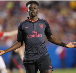 2001-Born Nigerian Winger Trains With Arsenal First Team Pre-Vorskla