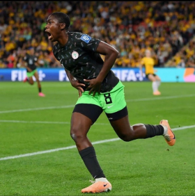 'I wasn't feeling too well' - Oshoala gives reasons for not starting Super Falcons' win v Matildas