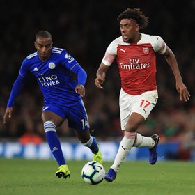 Arsenal 3 Leicester City 1 : Ndidi Rattles The Crossbar; Iwobi Brilliant Again; Iheanacho Starts