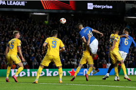 Chelsea and Tottenham academy products hail Balogun after first goal for Glasgow Rangers 