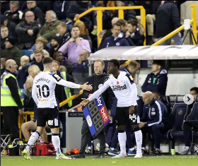 Premier League Cup : Derby's Aghatise scores brilliant goal but West Brom win 7-goal thriller