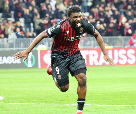  Terem Moffi's game-winning strike helps OGC Nice make Ligue 1 history 