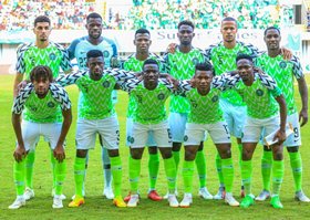 Iwobi, Omeruo, Kalu, Iheanacho, Ezenwa Start As Nigeria Announce Starting XI Vs South Africa 