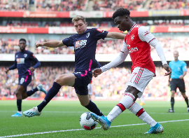 Arsenal Young Star Saka Continues To Impress, Rated Highly Vs Bournemouth By The English Press