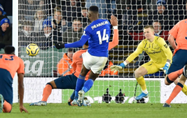 Iheanacho Dedicates Leicester Goal Versus Everton To Family, Teammates And Fans