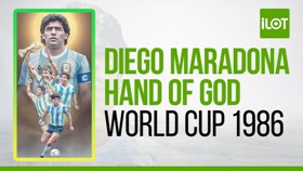 Diego Maradona's 'Hand of God' World Cup 1986