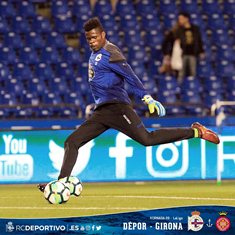 Young GK Francis Uzoho Dropped By New Deportivo Coach Vs Las Palmas